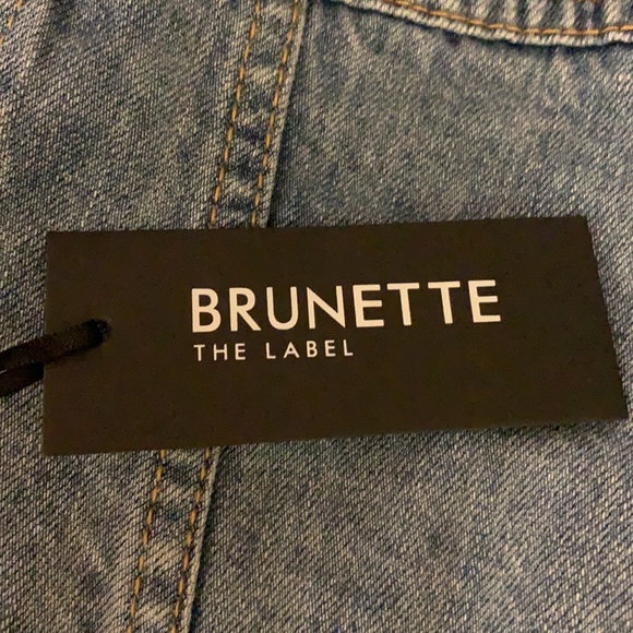 Brunette the Label Lindsay Denim Jacket. - Picture 12 of 12